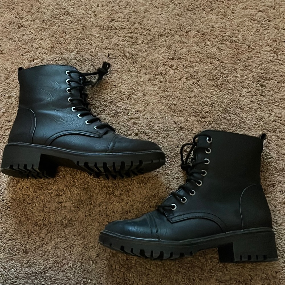 kohls womens black boots